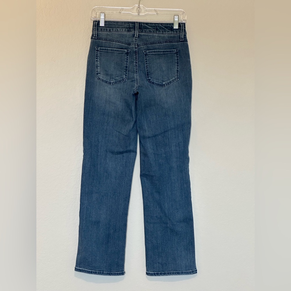 NWOT NYDJ Women's Blue Jeans 0P Marilyn straight - Picture 2 of 14